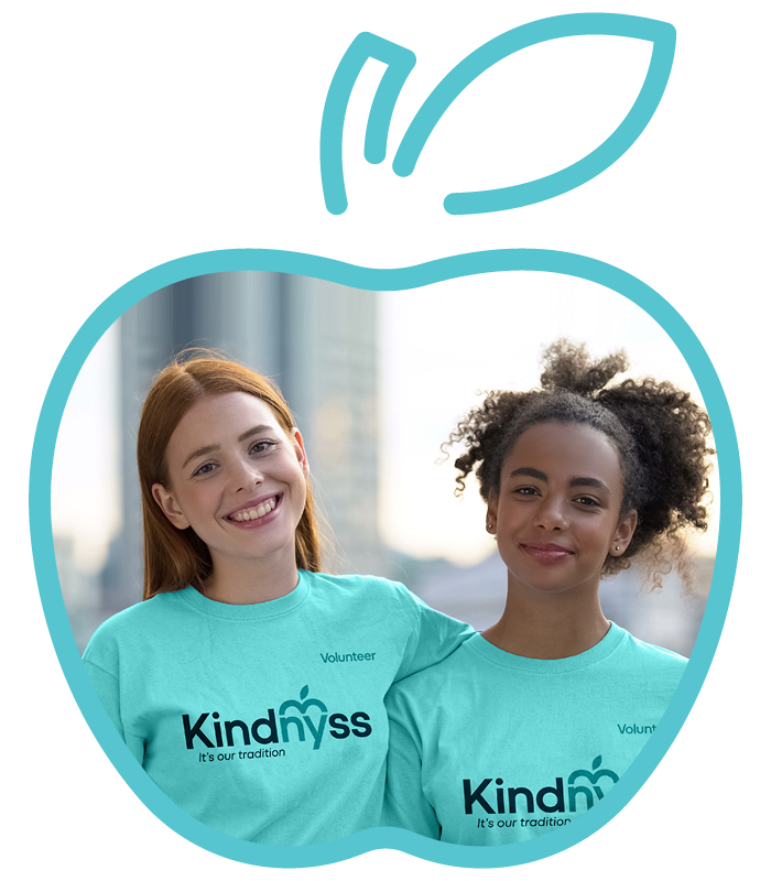 KindNYss Volunteers in Icon KindNYss Volunteers in Apple Icon